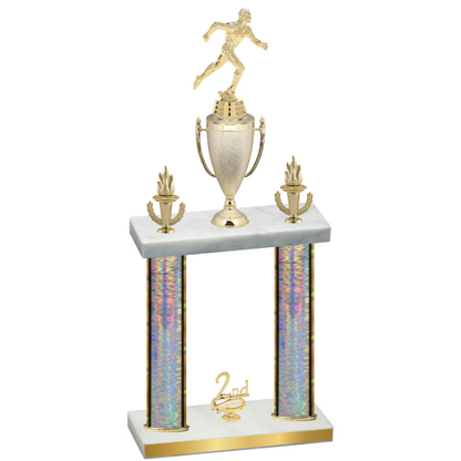 Double Silver Glacier Second Place Running Trophy