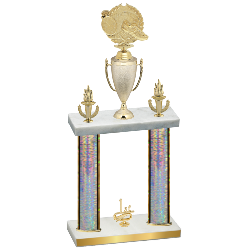 Double Silver Glacier First Place Running Trophy