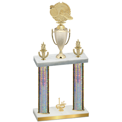 Double Silver Glacier First Place Running Trophy