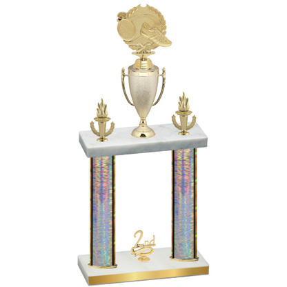 Double Silver Glacier Second Place Running Trophy