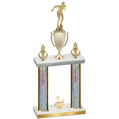 Double Silver Glacier Second Place Swimming Trophy