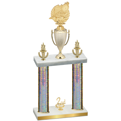 Double Silver Glacier Second Place Swimming Trophy