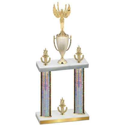 Double Silver Glacier Victory Victory Trophy