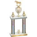 Double Silver Glacier Year Horses Trophy