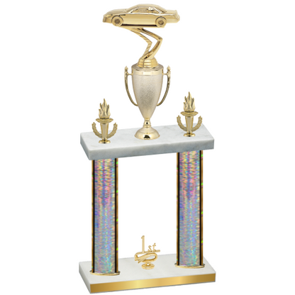 Double Silver Glacier First Place Cars Trophy