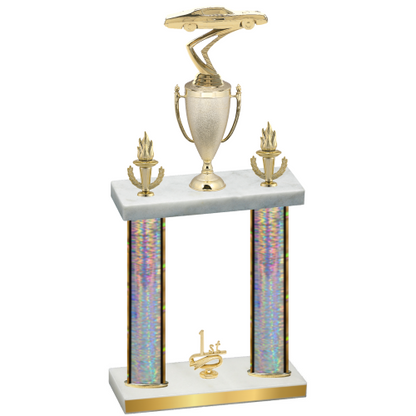 Double Silver Glacier First Place Cars Trophy