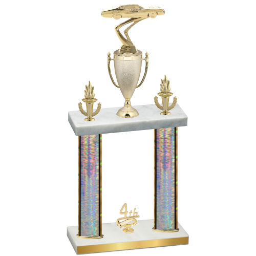 Double Silver Glacier Fourth Place Cars Trophy