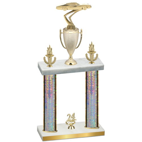 Double Silver Glacier Year Cars Trophy
