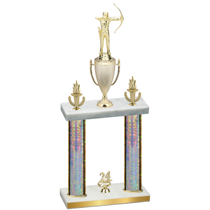 Double Silver Glacier Year Archery Trophy