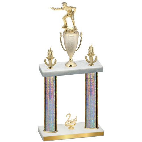 Double Silver Glacier Second Place Shooter Trophy