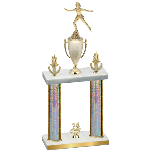 Double Silver Glacier Year Skater Trophy
