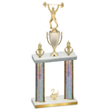 Double Silver Glacier Second Place Weights Trophy