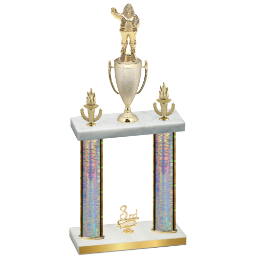 Double Silver Glacier Third Place Holiday Trophy