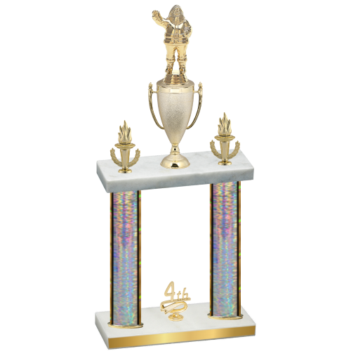 Double Silver Glacier Fourth Place Holiday Trophy
