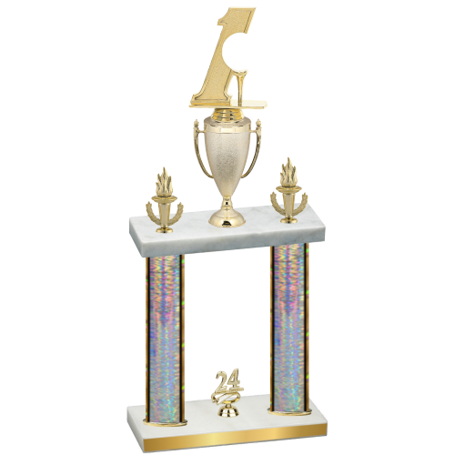 Double Silver Glacier Year Golf Trophy