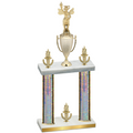 Double Silver Glacier Victory Academics Trophy