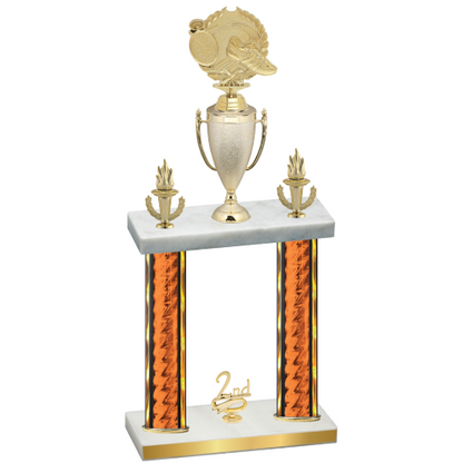 Double Orange Glacier Second Place Running Trophy