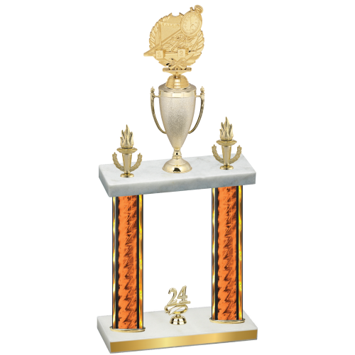 Double Orange Glacier Year Swimming Trophy
