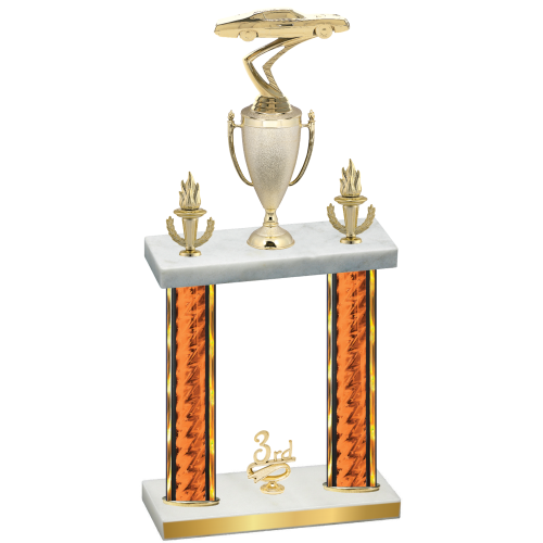 Double Orange Glacier Third Place Cars Trophy