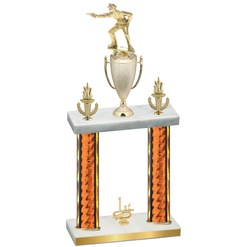 Double Orange Glacier First Place Shooter Trophy