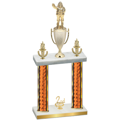 Double Orange Glacier Second Place Holiday Trophy