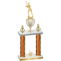 Double Orange Glacier First Place Softball Trophy