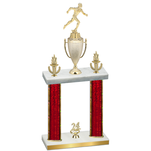 Double Red Glacier Year Running Trophy