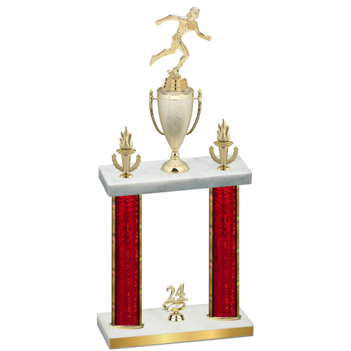 Double Red Glacier Year Running Trophy