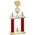 Double Red Glacier Victory Running Trophy