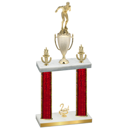 Double Red Glacier Second Place Swimming Trophy