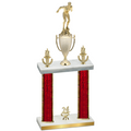 Double Red Glacier Year Swimming Trophy