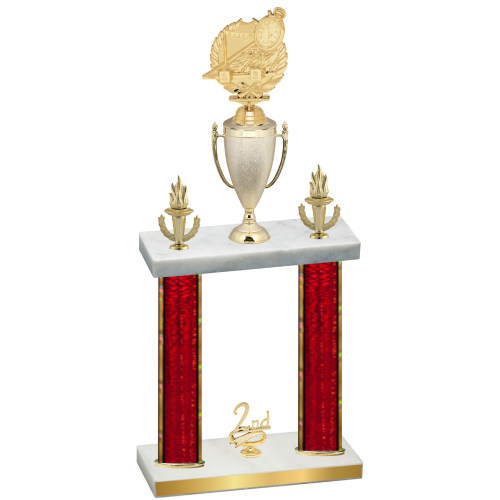Double Red Glacier Second Place Swimming Trophy