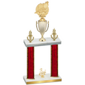Double Red Glacier Third Place Swimming Trophy