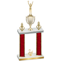 Double Red Glacier Second Place Victory Trophy
