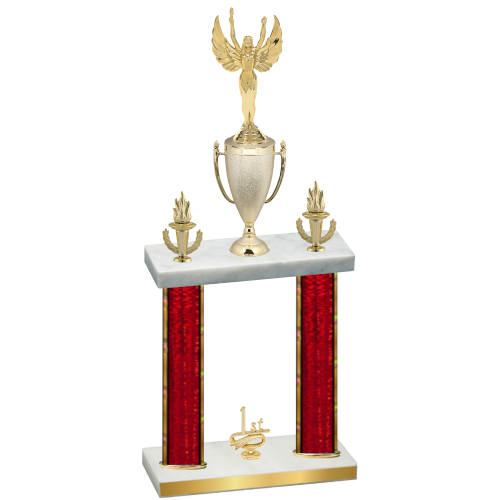 Double Red Glacier First Place Victory Trophy