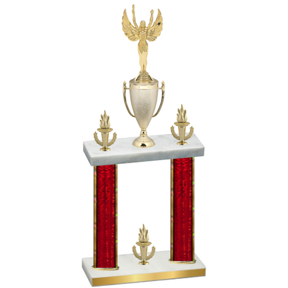 Double Red Glacier Victory Victory Trophy
