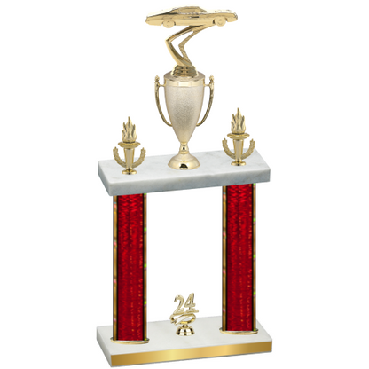 Double Red Glacier Year Cars Trophy