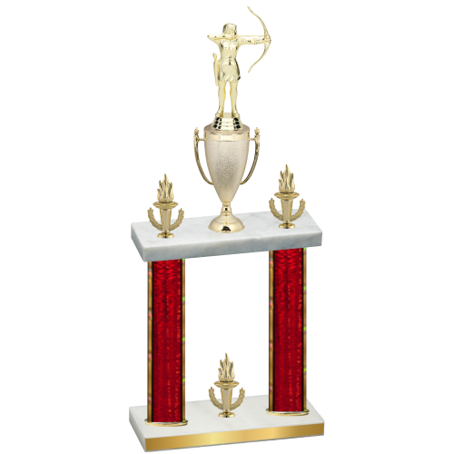 Double Red Glacier Victory Archery Trophy