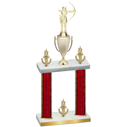 Double Red Glacier Victory Archery Trophy