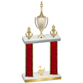 Double Red Glacier Second Place Chess Trophy