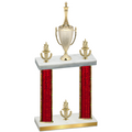 Double Red Glacier Victory Chess Trophy