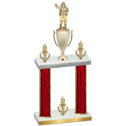 Double Red Glacier Victory Holiday Trophy