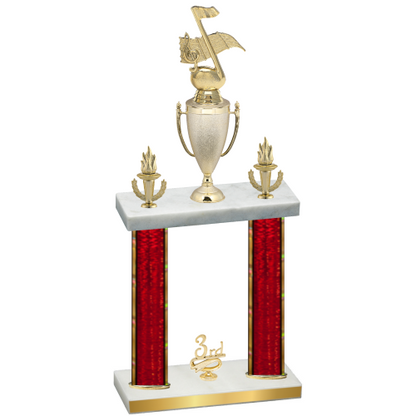Double Red Glacier Third Place Music Trophy