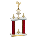 Double Red Glacier Victory Academics Trophy
