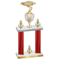 Double Red Carbon Fiber Victory Cars Trophy