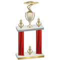 Double Red Carbon Fiber Victory Cars Trophy