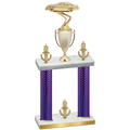 Double Purple Carbon Fiber Victory Cars Trophy