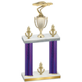 Double Purple Carbon Fiber Victory Cars Trophy