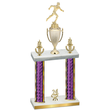 Double Purple Glacier Year Running Trophy