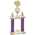 Double Purple Glacier First Place Running Trophy